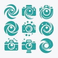 Snap Frame Studios Camera Shutter Collection Logo vector