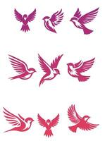 Sparrow Nest collection logo vector