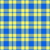 Production seamless plaid, fit textile tartan background. Mother texture fabric check pattern in pastel and bright colors. vector