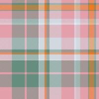 Isolation check plaid seamless, merry christmas pattern background . Symmetry texture tartan fabric textile in light and pastel colors. vector