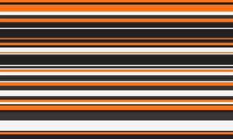 Vibrant horizontal stripes in orange, black, and white create a dynamic, modern pattern. Perfect for backgrounds, textiles, or web design, this image offers a bold aesthetic and versatile use. vector