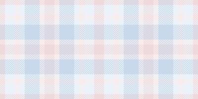 Soft pastel plaid pattern in delicate blues and pinks. Perfect for textile design, wallpaper, scrapbooking, or any project needing a gentle, feminine aesthetic. vector
