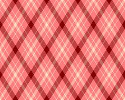 Elegant pink and red diagonal plaid pattern. Perfect for textile design, backgrounds, or website graphics. The subtle color palette evokes feelings of warmth and sophistication. vector