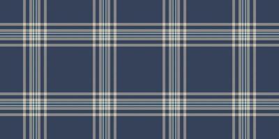 Grungy texture tartan , geometry pattern plaid fabric. Tidy seamless check textile background in light and blue colors. vector