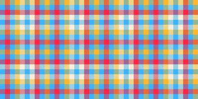 Vibrant pastel gingham pattern. Perfect for textile design, website backgrounds, or cheerful branding. This cheerful, repetitive texture evokes feelings of joy and summer. vector