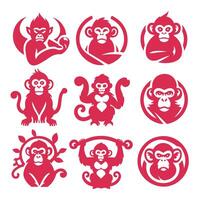 Mischief Monkey Collection Logo vector