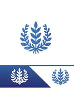 The Wreath Studio Logo Design vector