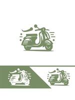Swift Sprint scooter logo vector