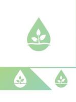 Bloom Seedling Logo vector