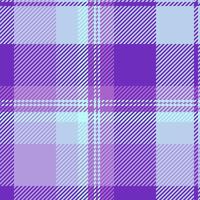 Subtle pastel purple and lavender plaid pattern. Perfect for textiles, websites, or packaging design. Evokes feelings of serenity and sophistication. A versatile, modern take on a classic design. vector