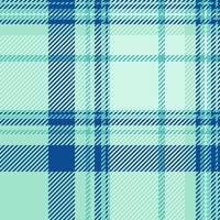 Screen tartan seamless textile, royal fabric background pattern. Vivid check texture plaid in light and blue colors. vector