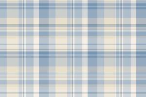 Professional background pattern, styled plaid check textile. Household texture seamless tartan fabric in pastel and light gray colors. vector