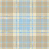 Magazine fabric pattern background, cool plaid check . Cosy seamless tartan texture textile in light and pastel colors. vector