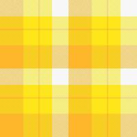 Vibrant yellow and cream plaid pattern. Perfect for textile design, fashion, website backgrounds, or crafting projects. This cheerful, seamless texture offers a fresh and sunny aesthetic. vector