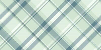 Elegant diagonal plaid pattern in soft sage green and muted blue tones. Perfect for textile design, website backgrounds, or stationery. Seamless repeat for versatile applications. vector