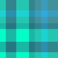 Back background textile pattern, foot seamless texture. Tracery tartan fabric plaid check in cyan and bright colors. vector