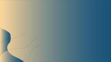 a blue and yellow background with a wave pattern vector
