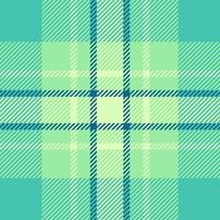 Vibrant pastel plaid pattern in teal and lime green. Perfect for textile design, website backgrounds, or crafting projects. This cheerful, modern texture evokes feelings of freshness and spring. vector