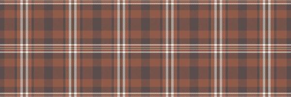 Rustic brown and charcoal plaid pattern. Perfect for fallthemed designs, backgrounds, or textile projects. Evokes warmth, comfort, and a sense of tradition. vector