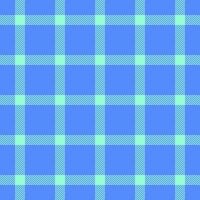 Group background texture fabric, designer check plaid textile. Aqua pattern tartan seamless in blue and mint colors. vector