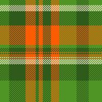 Podium texture plaid check, arabic pattern seamless. Skill textile background fabric tartan in green and bright colors. vector