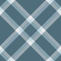 Elegant teal and white plaid pattern. Perfect for textile design, website backgrounds, or crafting projects. vector