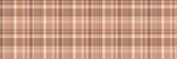 Pyjamas tartan check , elegance fabric seamless texture. Doodle pattern plaid textile background in orange and light colors. vector