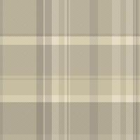 Preppy tartan plaid fabric, postcard textile pattern background. Elegant texture check seamless in pastel and light colors. vector
