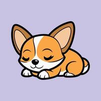 Peaceful Chihuahua in a Restful Slumber vector