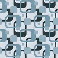 Seamless pattern cube on grey background for wallpaper and texture vector