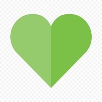 Heart design on a white vector