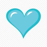 Valentines decor element red heart shape sketch vector