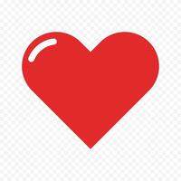 Valentines decor element red hearts shape sketch on the white vector