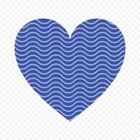 Valentine's day illustration icon on white vector