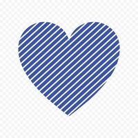 Valentine's day isolated illustration on a white background vector