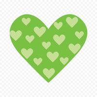 Valentine theme with many hearts on a white background vector
