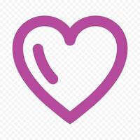 Valentine theme with many hearts on white vector