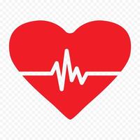 Valentines Day heart on a white background vector