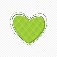 Valentines Day heart icon on white background vector