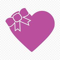 Valentines Day elements heart shapes love on the white background vector