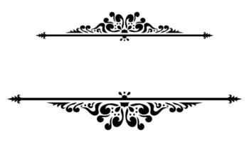 Luxury Vintage Frame Featuring Flourish and Abstract Filigree. vector