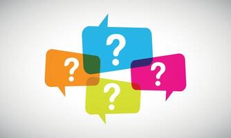 question mark icon,answer and question icon for asking vector