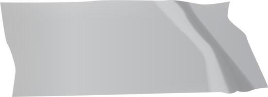 White flag waving gracefully in the wind, offering ample copy space for text or design. Ideal for presentations, advertising campaigns, and various marketing purposes vector