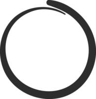 Simple yet effective loading symbol featuring a circular design, representing ongoing operation, buffering, or processing status in a user friendly graphic element vector