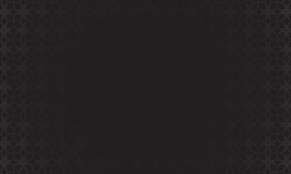 negro antecedentes con resumen geométrico modelo degradado. flor forma modelo fondo de pantalla vector