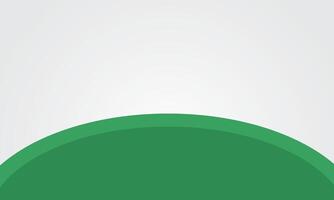 Abstract background with green curves vector