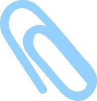 Paperclip holding multiple sheets of paper together, providing essential support for office tasks, school projects, and effective document organization vector