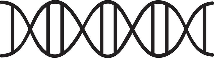 Dna structure forming a lengthy chain, illustrating genetic code, genome, and gene expression, perfect for use in medical and scientific publications and research materials vector