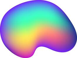 Smooth gradient creating a colorful abstract background with flowing transitions between shades, ideal for modern and vibrant digital designs vector