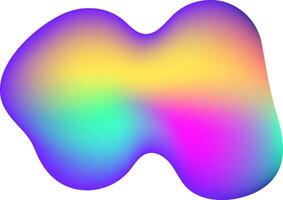 Colorful abstract background featuring flowing gradient shapes, creating a vibrant and dynamic design, perfect for modern and creative projects vector